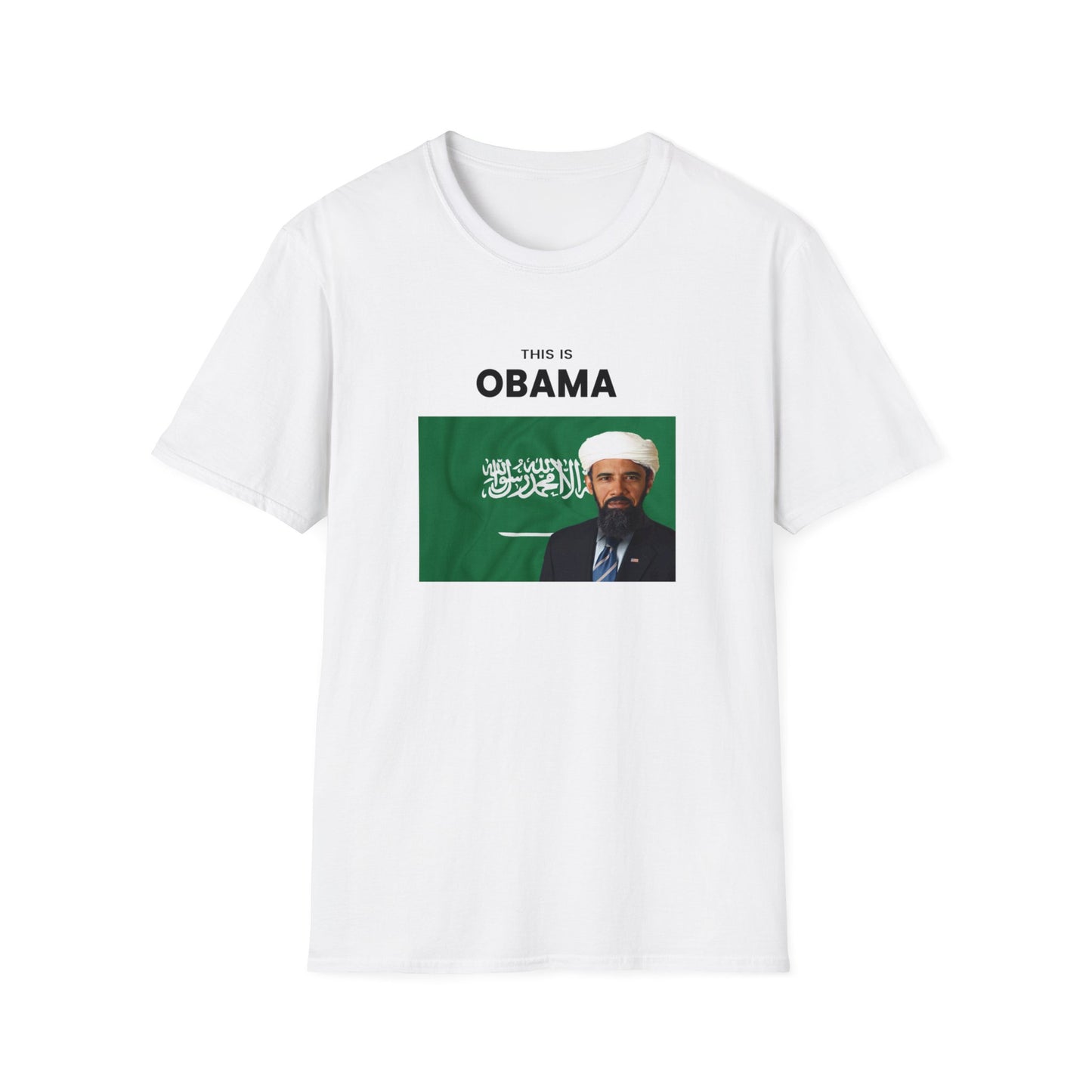 Obama Saudi Flag Tee