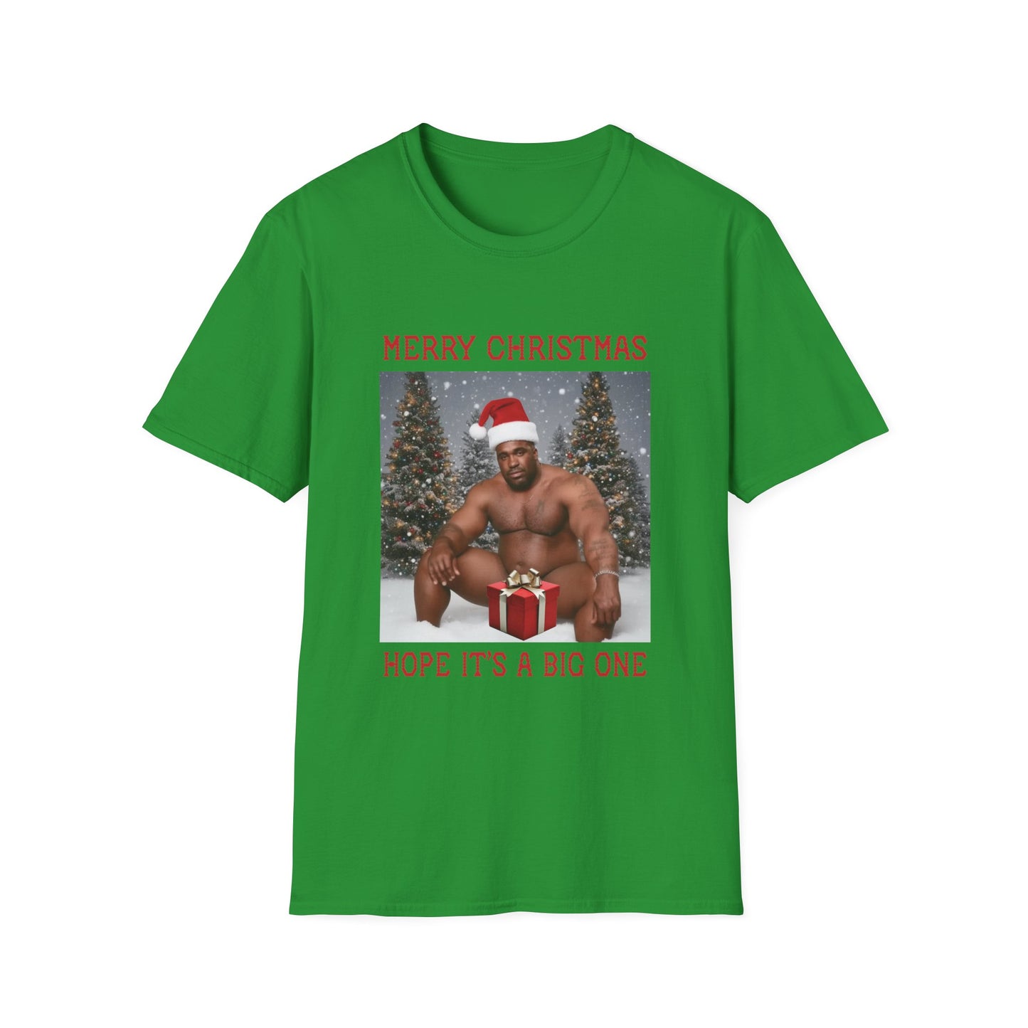 Christmas Naked Man Tee