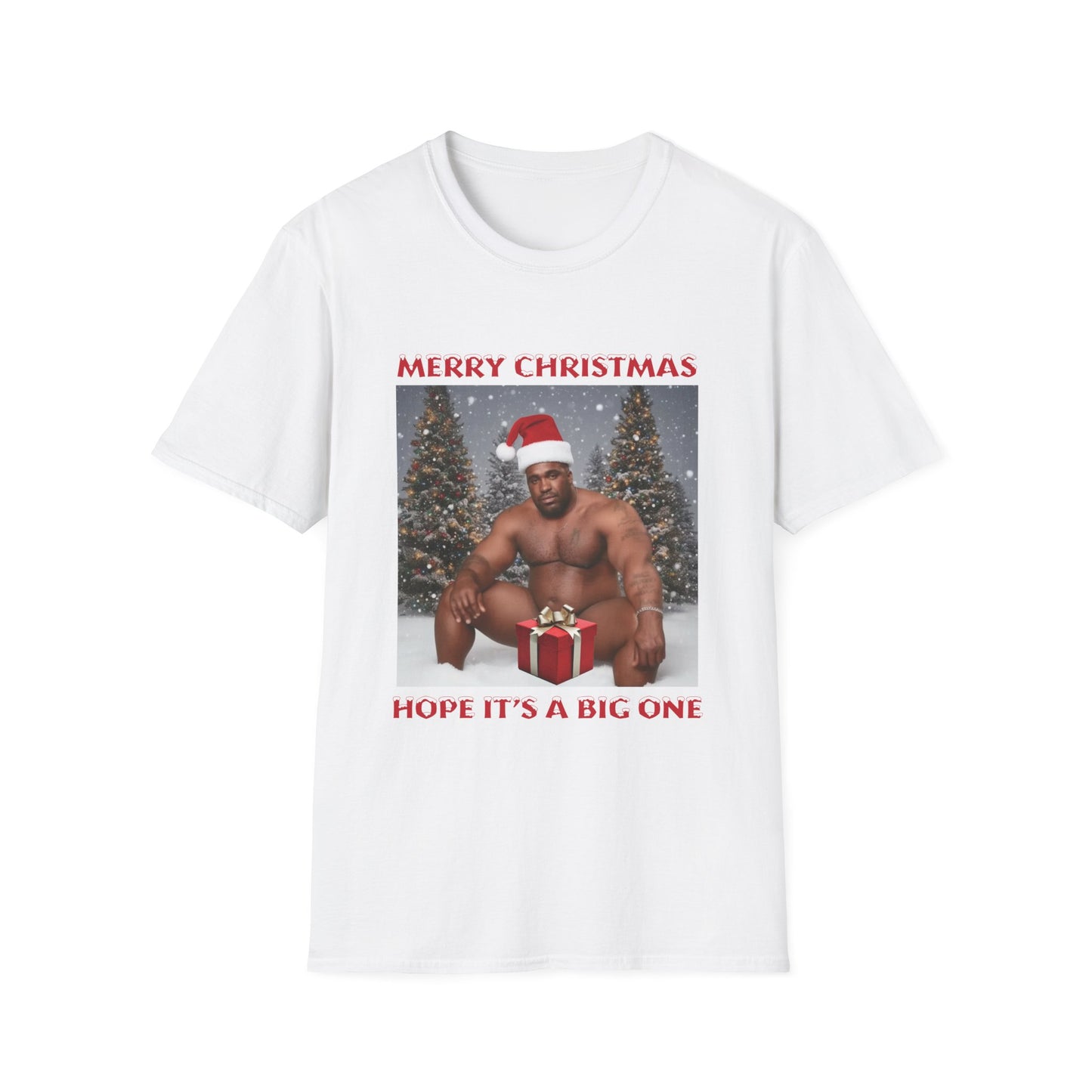 Christmas Naked Man Tee
